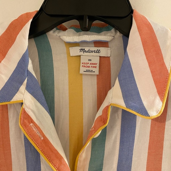 Madewell pajama shirt XS - Picture 4 of 6